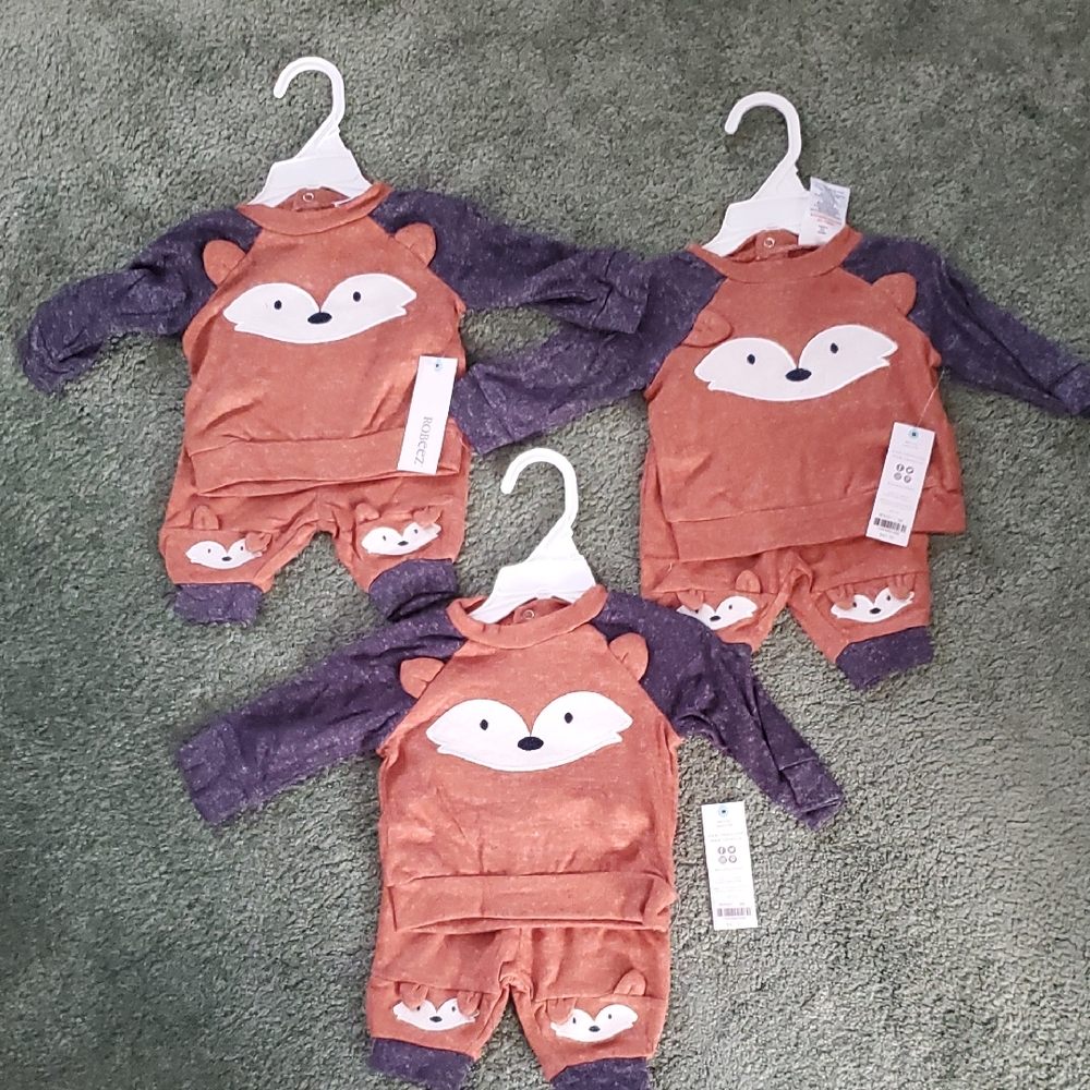 Robeez Orange Baby Outfit